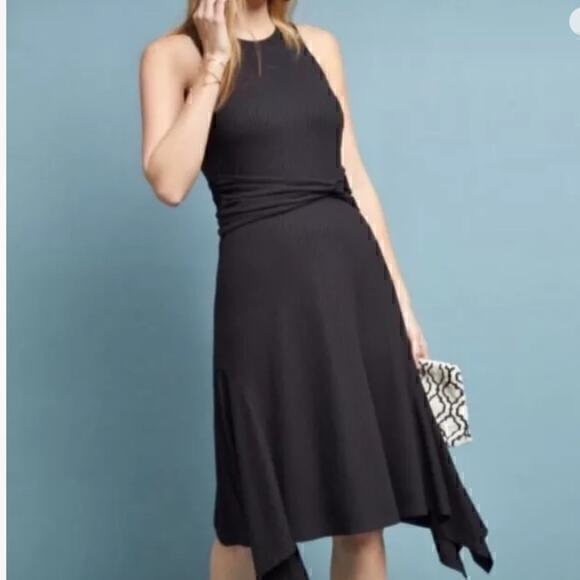 Urban Outfitters Dresses & Skirts - Anthropologie Black Ribbed Tank Kingslover Dress